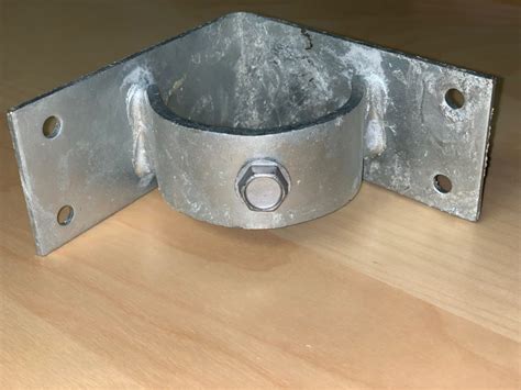 steel post metal fence door bracket|galvanized steel fence brackets.